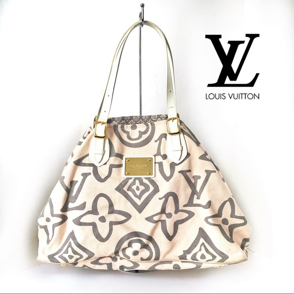 louis vuitton tahitienne cabas gm